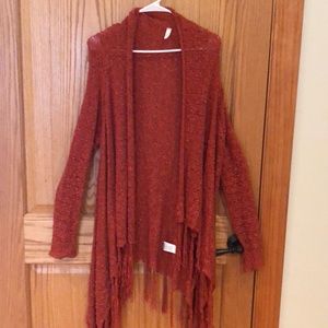 Burnt orange sweater